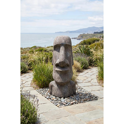 Easter Island Ahu Akivi Moai Monolith Statue