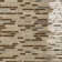 Tessera Random Sized Natural Stone/Glass Linear Mosaic Wall Tile