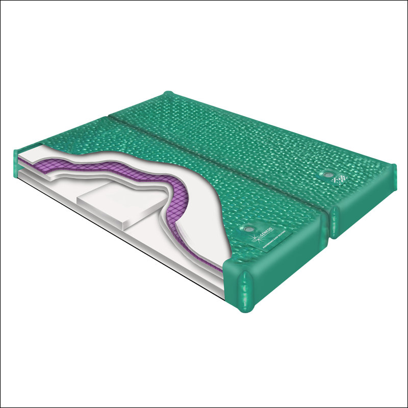 Matelas pour lit d'eau Genoise 800, Grand