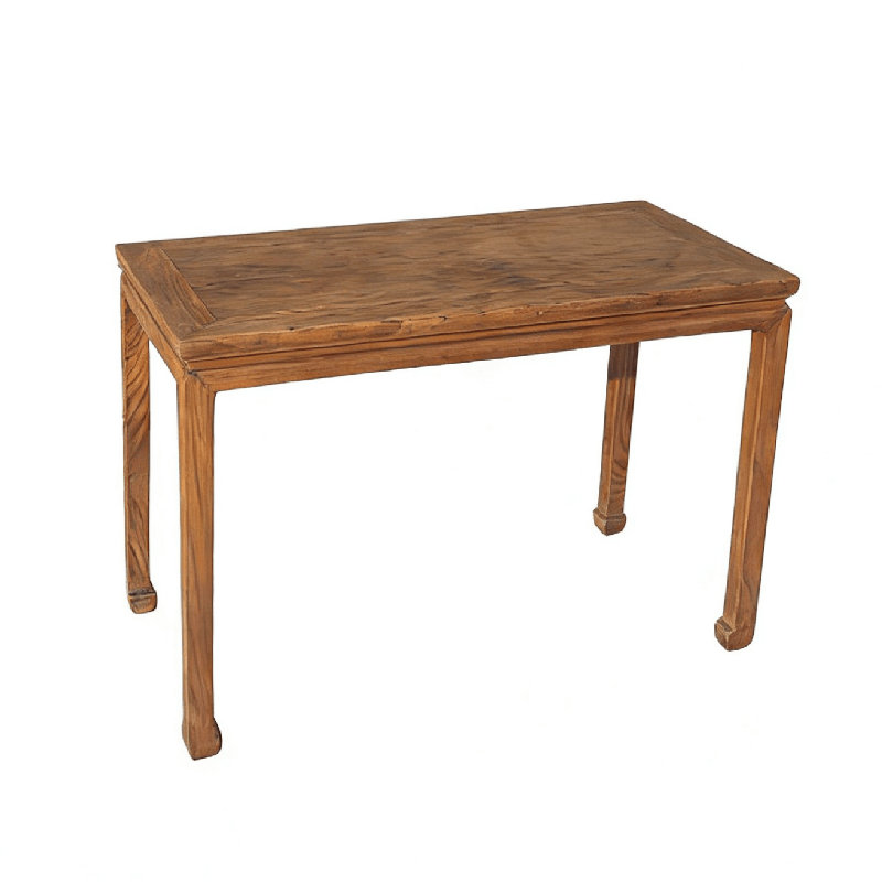 Table de coin carrée en orme de 40 po