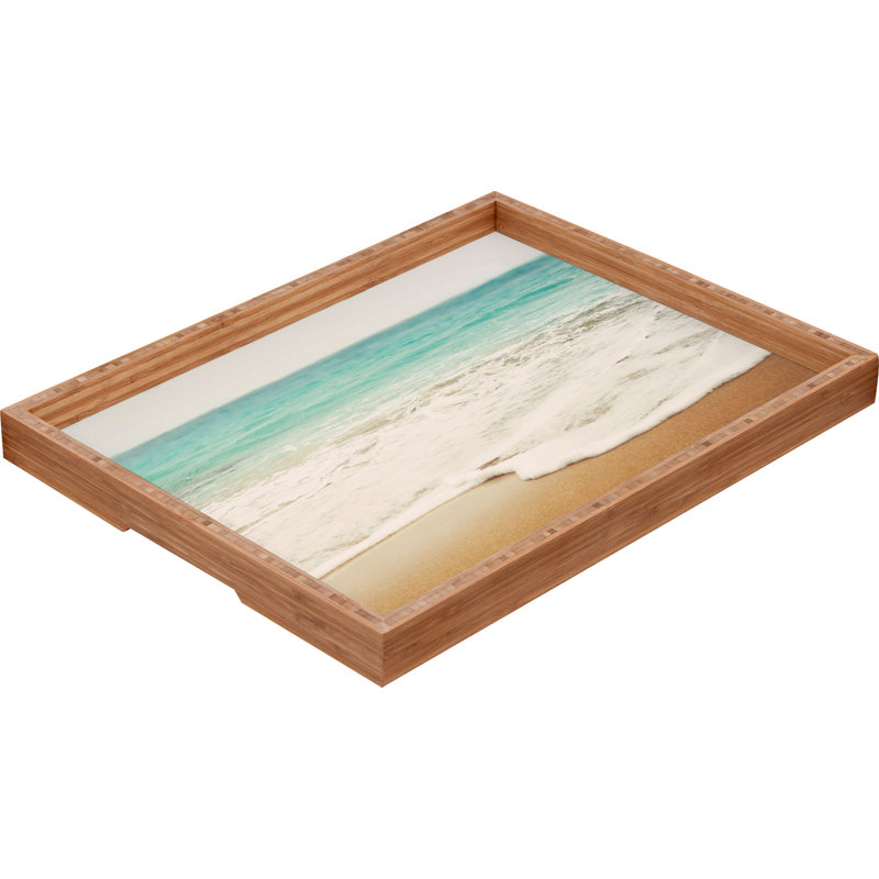 Solid Wood Tray, 18"Wx14"Dx1.75"H
