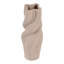 Vase torsadé décoratif imprimé en 3D pour la maison - Grand vase moderne pour table d'appoint ou décoration de salon - Brun clair-133045310