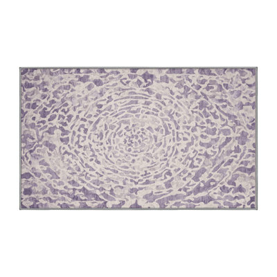 Machine Washable Gray Area Rug