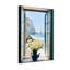 Paysage et nature Fenêtre Paysage marin Phare Fleurs Vase Plage Falaise Ciel-1468776703