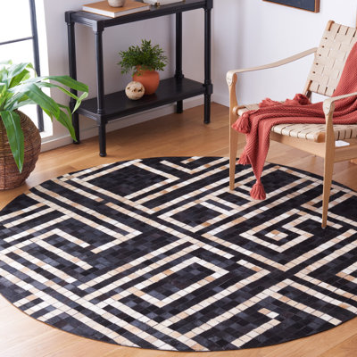 Tapis en cuir à poil plat Studio Leather