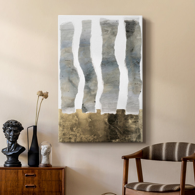 Protracted Pillars II -Custom Wrapped Gallery Cavas