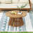 Outdoor Acacia Wood Patio Coffee Table, Round Coffee Table For Backyard, Lawn, Balcony,Teak Finish-1779004827