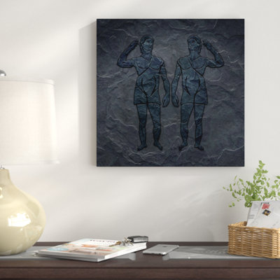 «Like-Minded», impression sur toile tendue