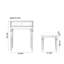 Commode rétro en bois massif-107376257