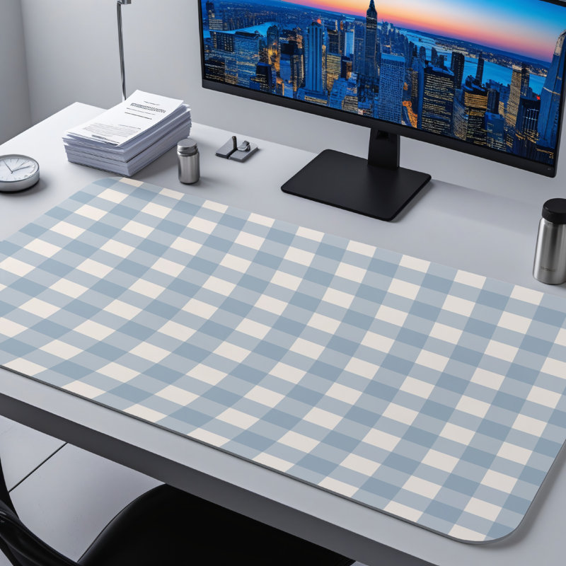 Polyester Desk Pad, 14.4x12.1