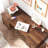 Home Office Computer Desk With Drawers/59 Inch Writing Study Table With Drawers-269302905