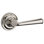 Federal Privacy Door Lever with Traditional Round Rose