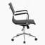 Chaise de bureau avec polyuréthane, pivotant, support lombaire, hauteur réglable, roulettes