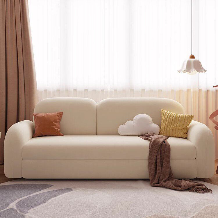Soft Cloud Two Seater Sofa Bed, 140cm, Cream