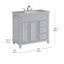 Meuble-lavabo simple de 36 po pour la salle de bain Otto-25615303-25615304