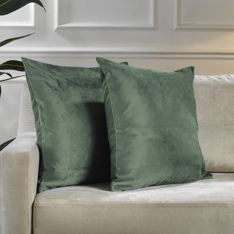 Matte Velvet Pillow Cover, 20" x 20", 36 Xanadu