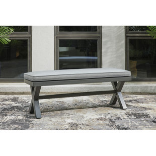 Banc d'extérieur avec coussin Elite Park