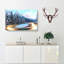 Road By The Mountains In Abstract - Wrapped Canvas-55339534