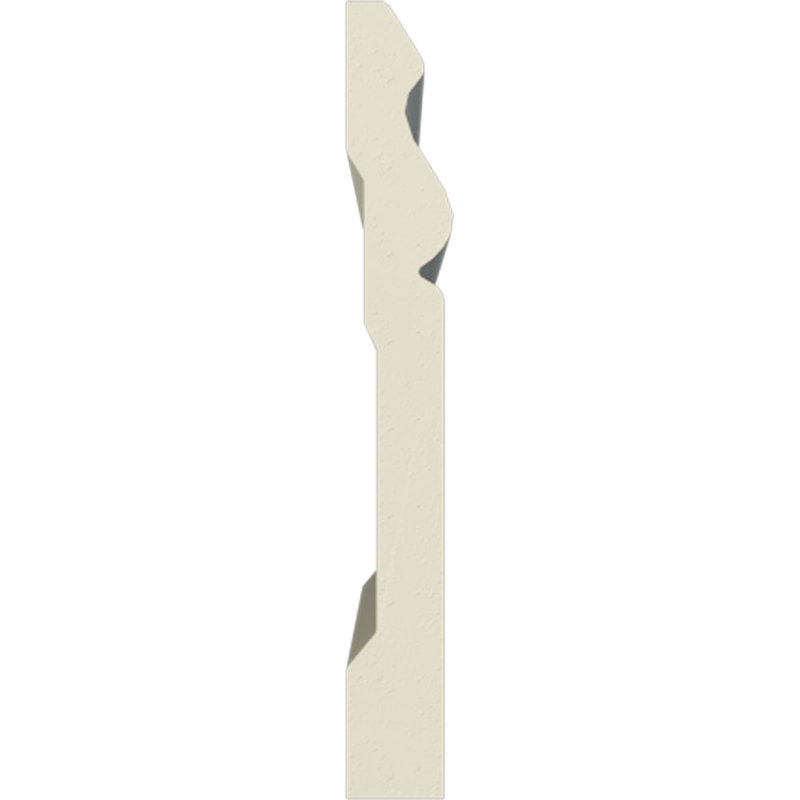 Aberdeen 94.5" Gray Polyurethane Baseboard Moulding
