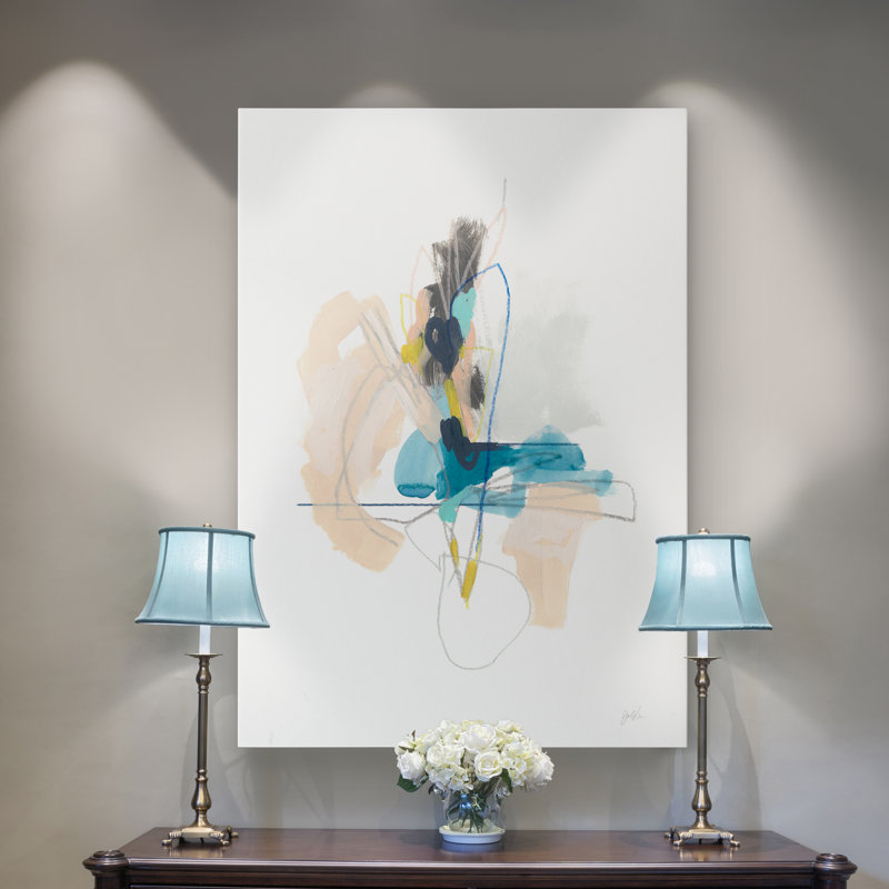 «Static Energy II», reproduction sur toile, H 20 po x l 16 po x P 1 po, Toile tendue