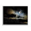 «Witch Flying By Moon» encadré sur bois par Susan Ball, impression-315505248-315505261