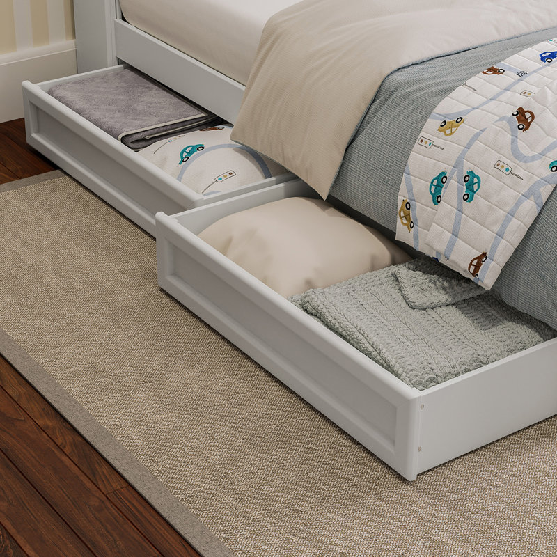 Nolah 2 Drawer Storage Drawer, White
