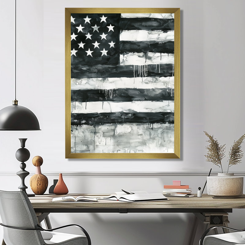 Diskin - art mural sur toile tendance, H 32 po x l 24 po, Reproduction encadrée d'une seule photo, Doré
