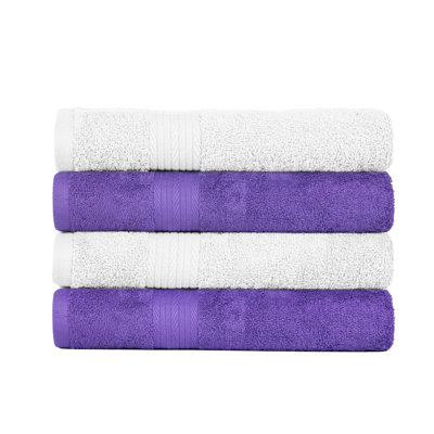 Essuie-mains 100% coton 600 g / m² couleurs assorties