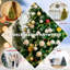Arbre de Noël vert pin artificiel réaliste et pommes de pin-636331670