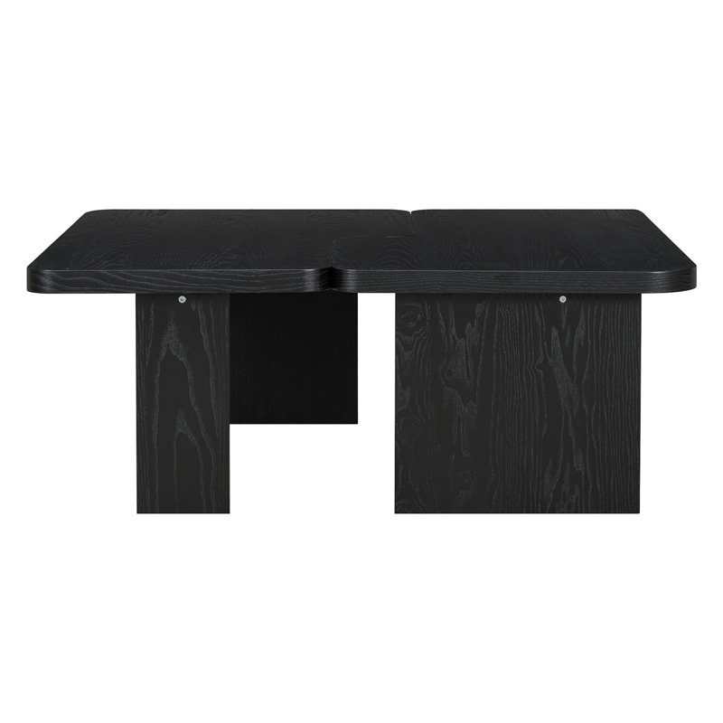 Ensemble de tables basses modernes Modernes, Noir, noir, noir, noir