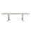 Joaquin 80-98" Rubberwood Extendable Dining Table, Light Gray Wash
