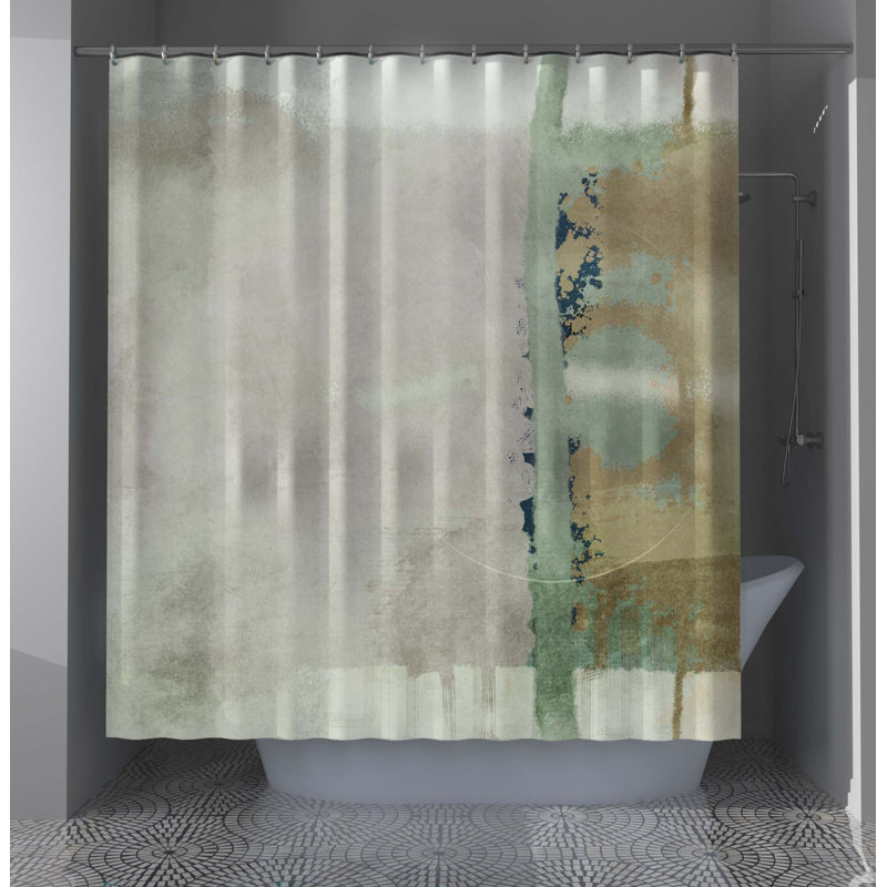 Abstract Shower Curtain