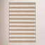 Banks Stripe Khaki Handwoven Indoor/Outdoor Rug-769567344