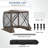 6FTx6FT Screen Room with Mosquito Netting, Hub Tent Instant Screened Canopy with Carrying Bag and Ground Stakes-105122752