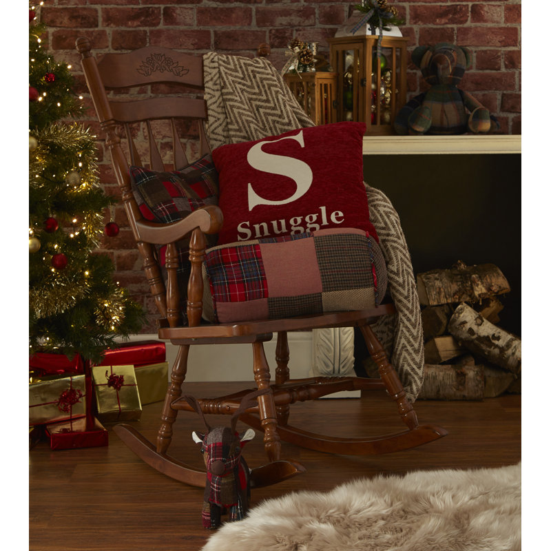 Whalley Square Throw Cushion, Red