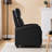 25.2" W Compact Ergonomic Massage Push-Back Recliner-1438641476