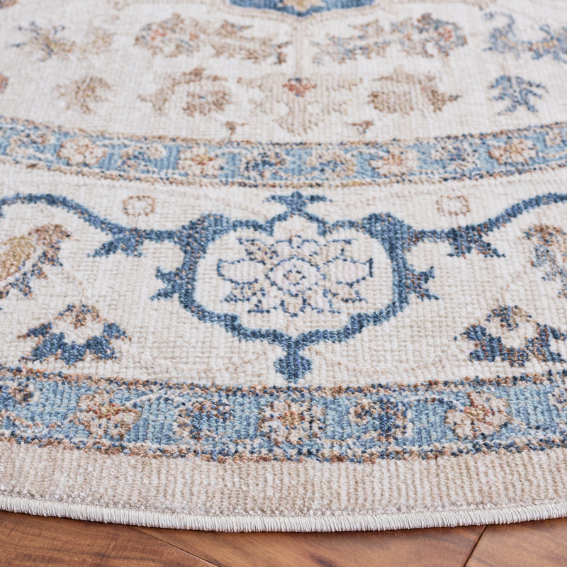 Ellwood 212 Performance Oriental Rug, Round 6'5"