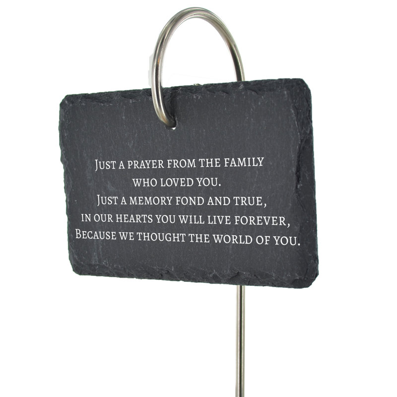 Leonetti Stone Memorial Plaque