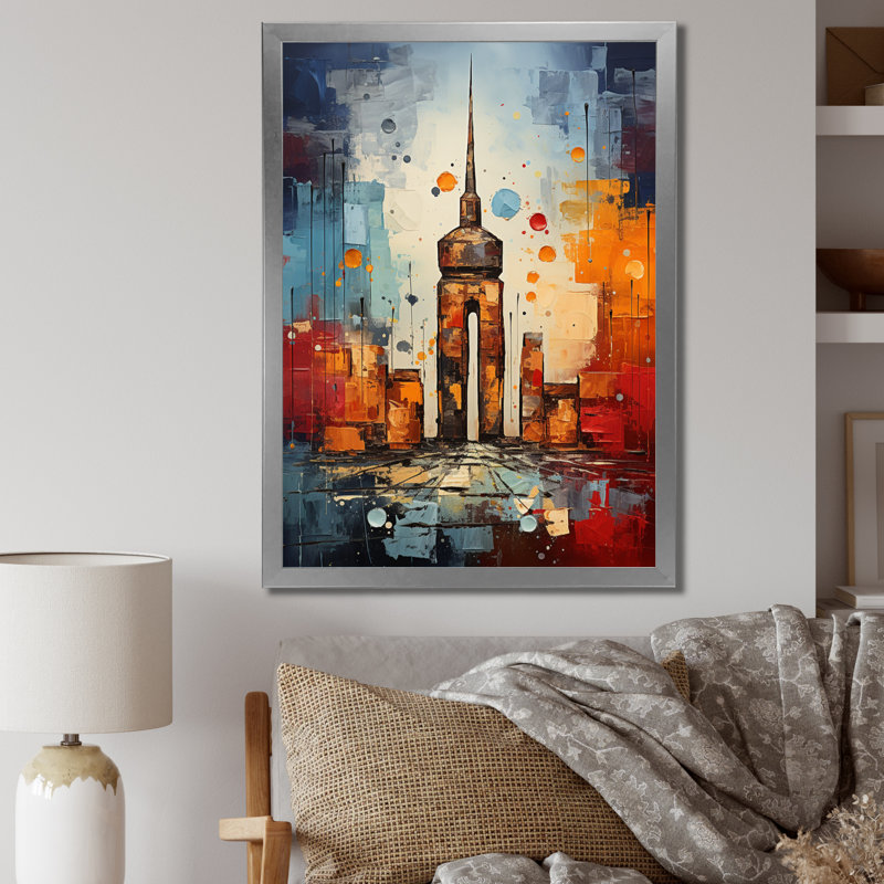 Allemagne Allemagne, restes de mur sur toile, Cadre photo argenté, H 32 po x l 16 po x P 1 po