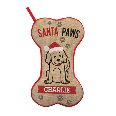 Santa Paws Personalized Stocking