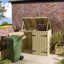 Wooden Double Bin Store