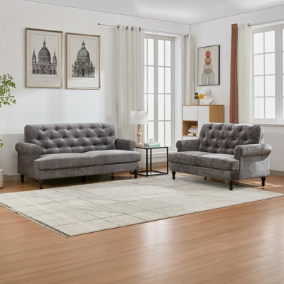 5 Seater Fabric Settee