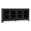 Macarthur Reclaimed Oak 4Dr Cabinet Antique Black