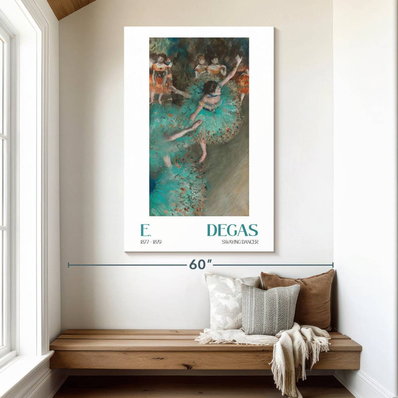 Affiche de l'exposition «Swaying Dancer Degas», H 51 po x l 34 po