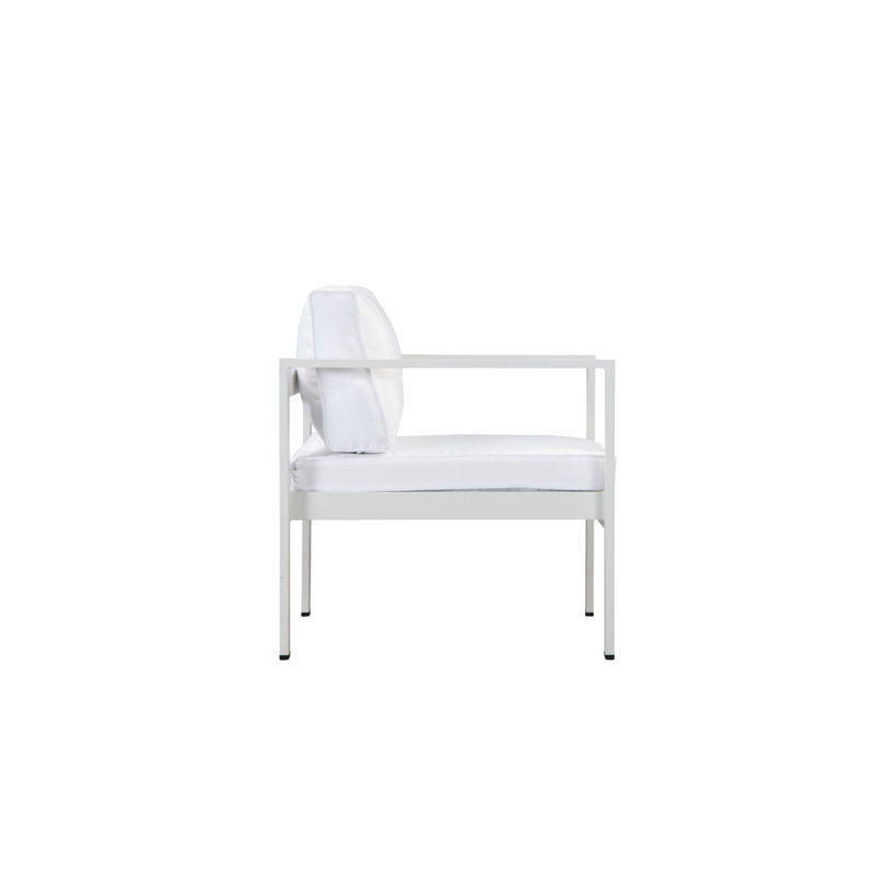 Ensemble de conversation d'extérieur en aluminium pour 10 personnes avec coussins Pangea Home Aynura