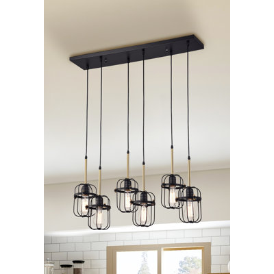 Encinitas 6 - Light Kitchen Island Pendant