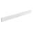 48" White Engineered Stone Bathroom Vanity Backsplash