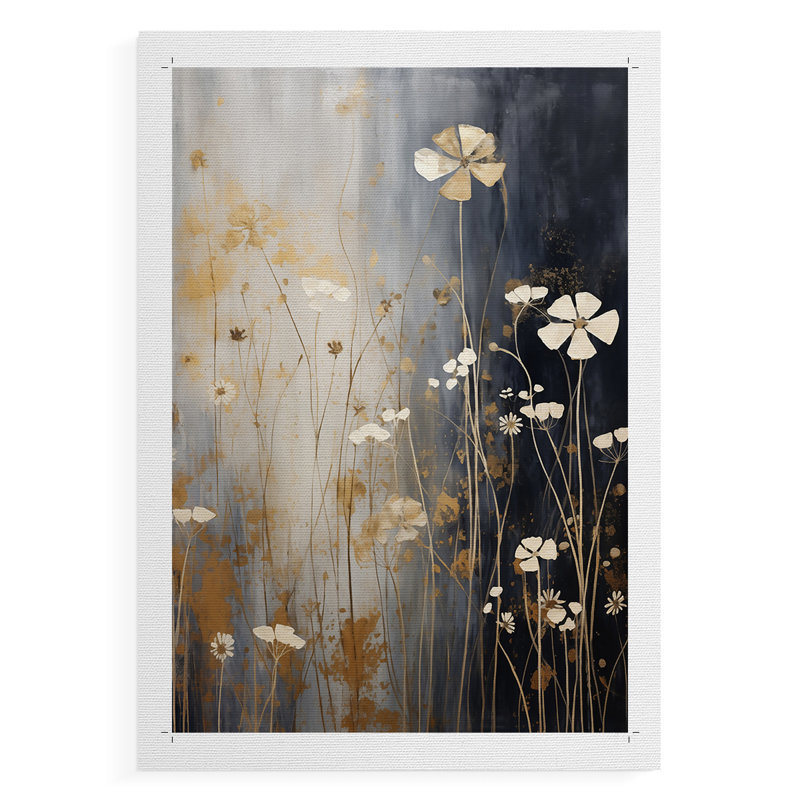 Série FLORAL CDI - Impression sur toile seulement - NON-CADRE, H 48 po x l 32 po