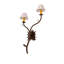 22" Wide Lone Pine 2 Light Right Wall Sconce