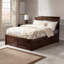 Lit double à panneau en bois massif avec lit gigogne Nystead de Charlton Home®-1940389862
